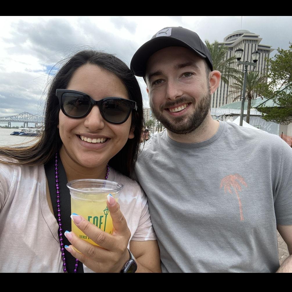 Patricia's first time in New Orleans! April 2023