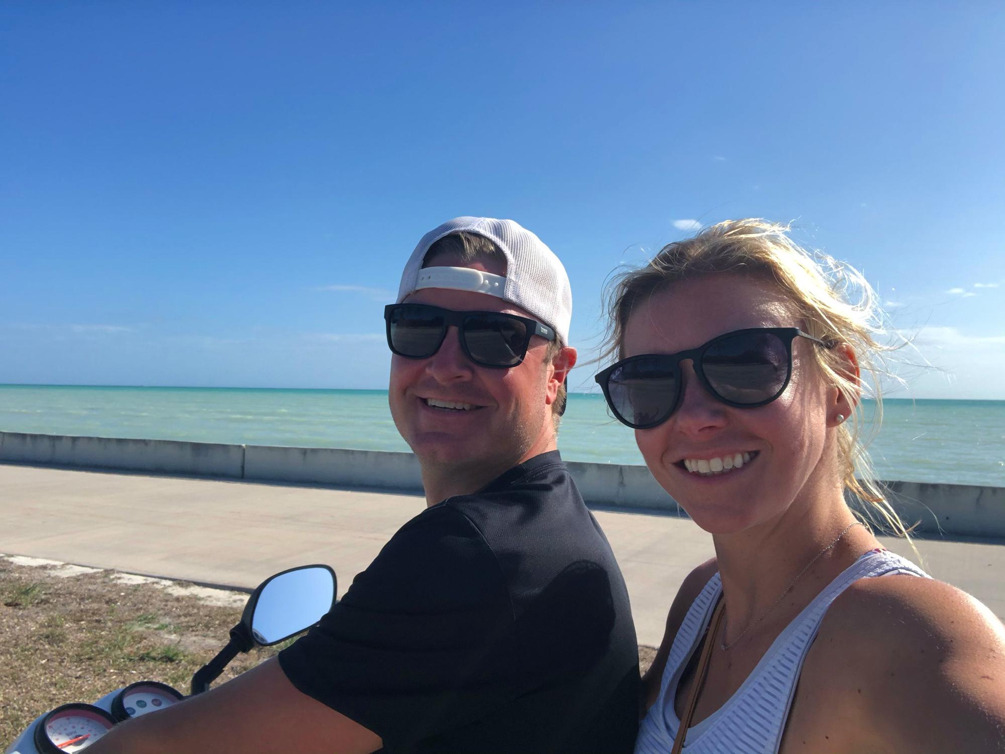 We had to scoot over and see the southern most point in Key West