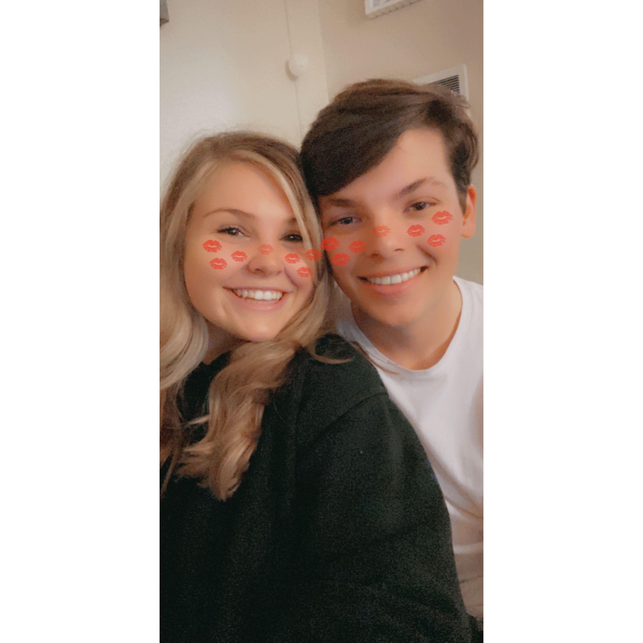 Our first picture together