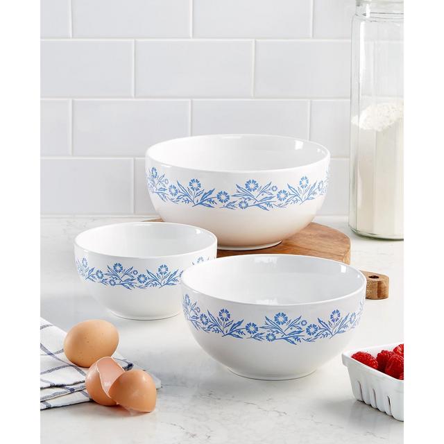 Corningware® Cornflower 3-Pc. Mixing Bowl Set