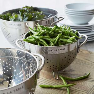 Sur La Table Stainless Steel Colander 8"