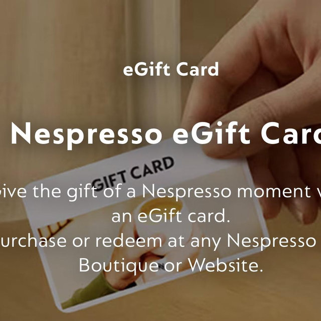 Purchase a Coffee eGift Card | Nespresso USA