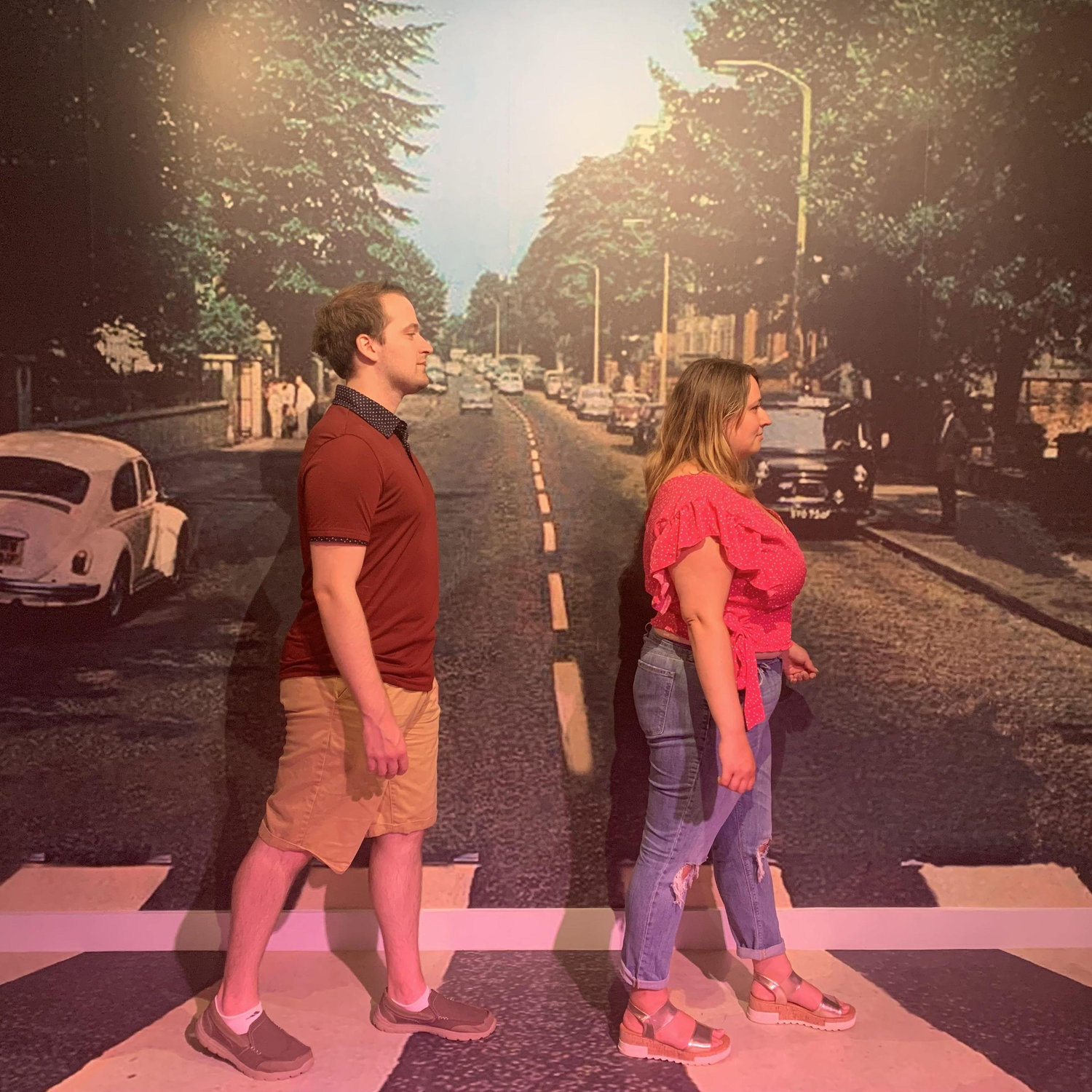 Walking fake Abbey Road at a Beatles tribute show! - 7/3/2022