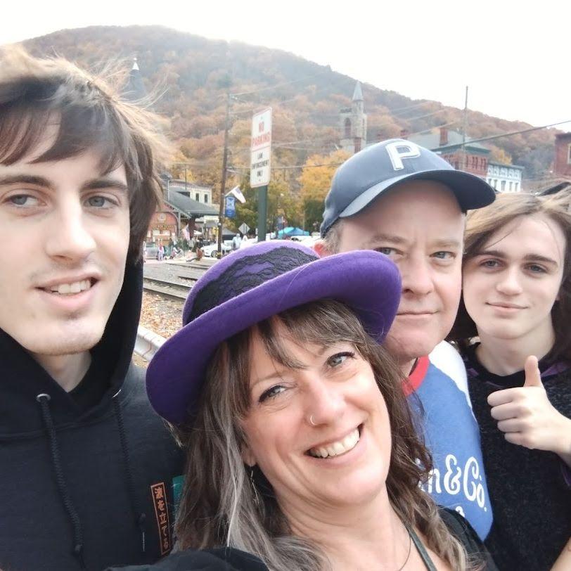 Out for a day with the Wee Ones at Jim Thorpe, PA