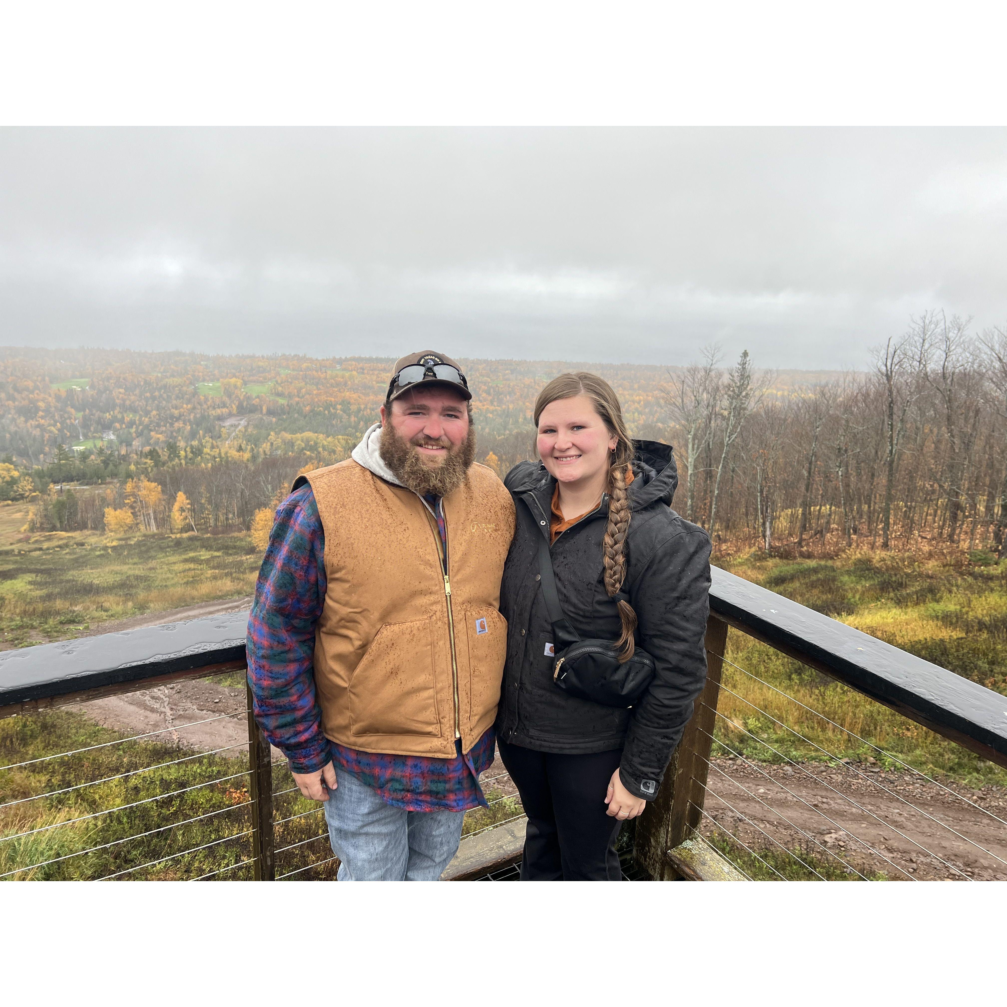 First year anniversary - celebrated in Lutsen, MN