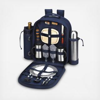 2-Person Equipped Picnic Backpack with Coffee Set