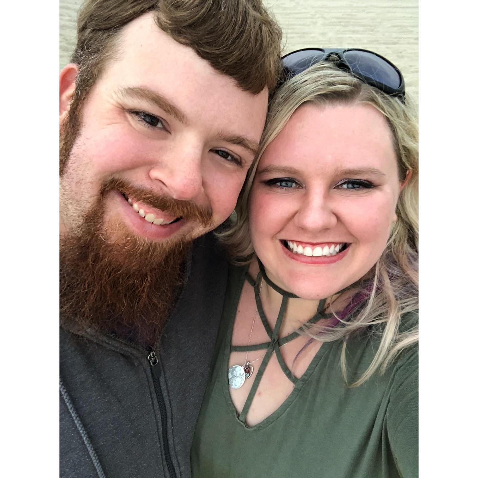 Our first vacation together to Los Angeles, CA for my graduation from USC.  He told me that he wanted to propose to me on Venice Beach but did not have the ring yet!