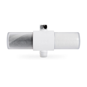 Weddell Duo Shower Filter | Arctic White
