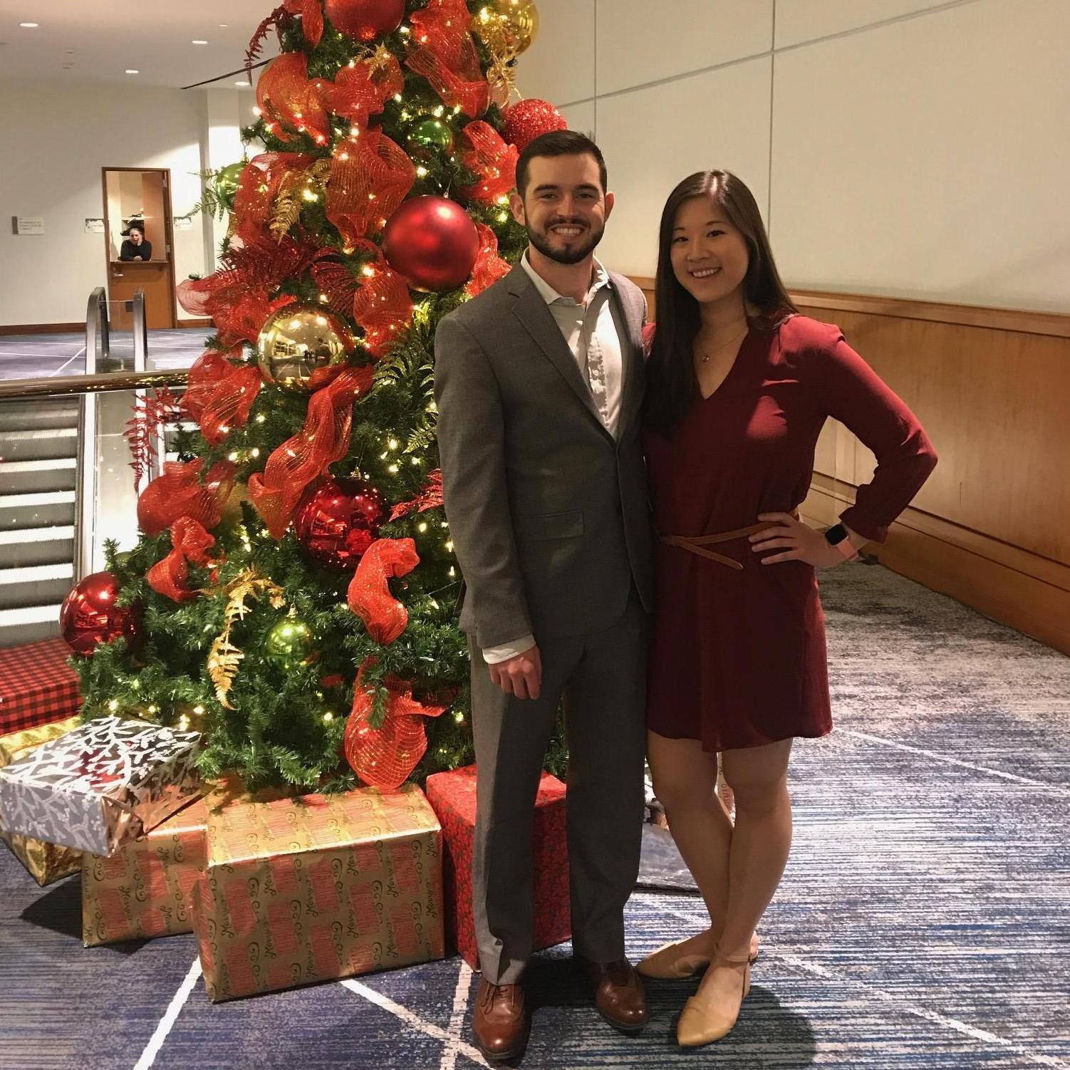 Our first company holiday party!
