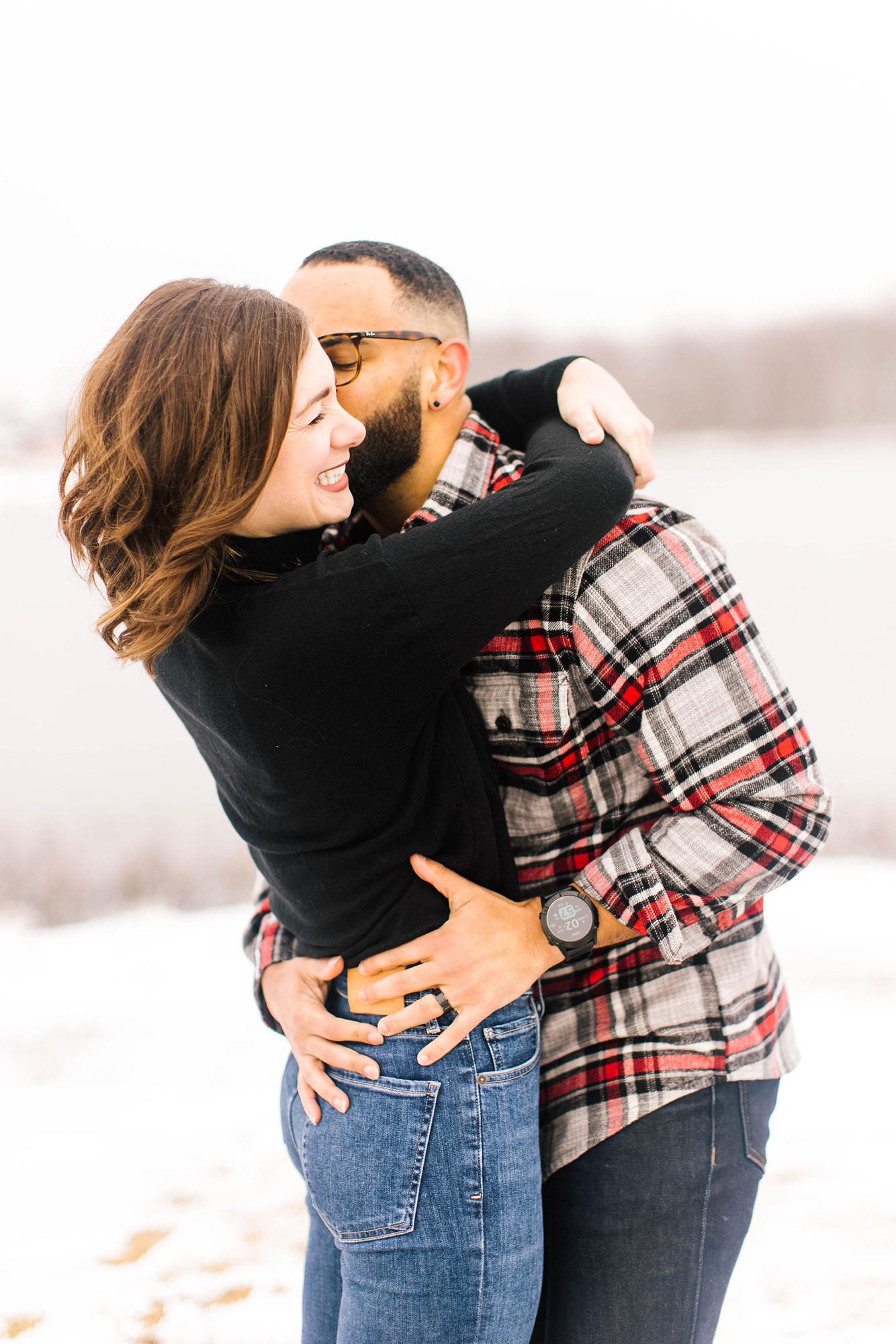 Loved our snowy day photo shoot