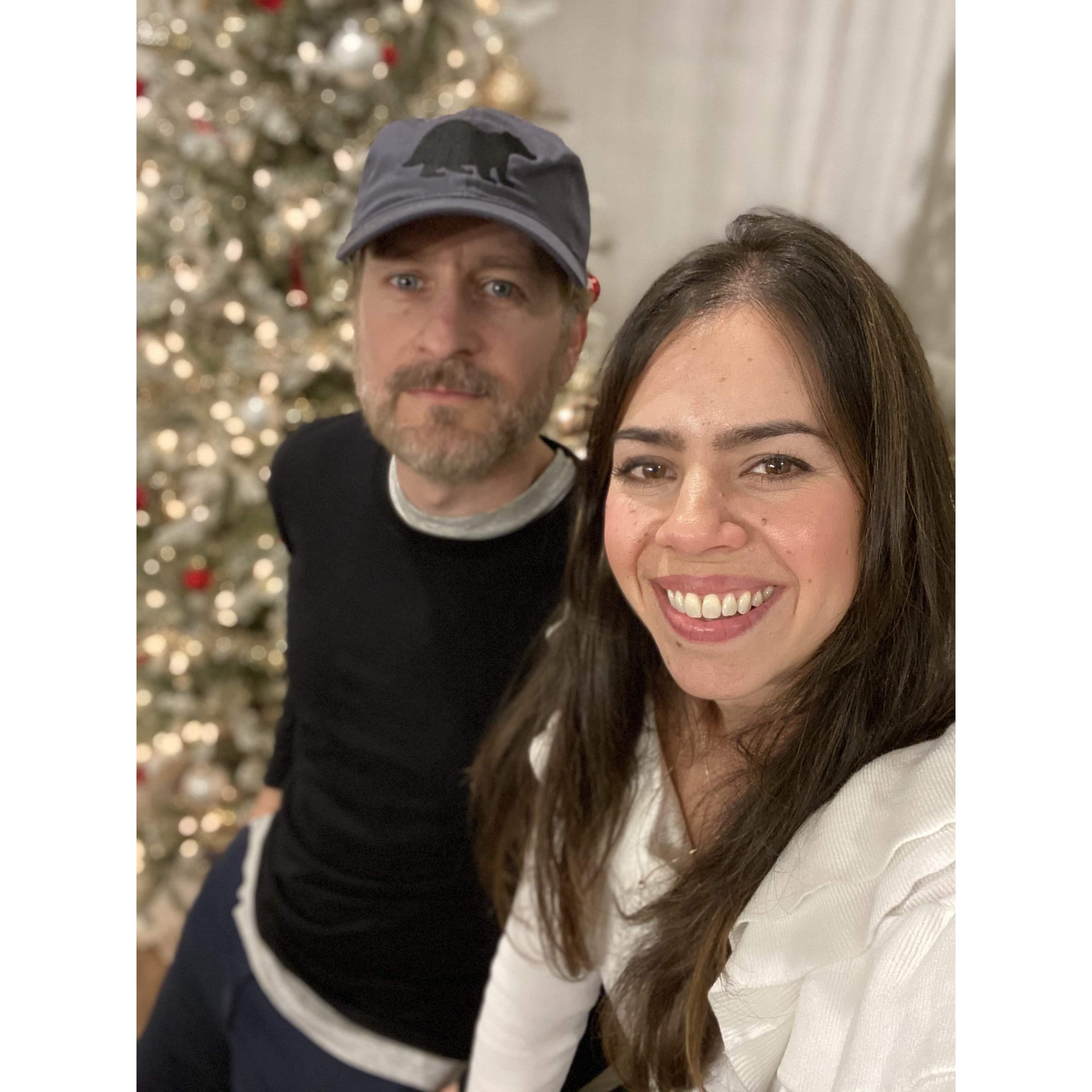 Our first Christmas together with the Coats family 
