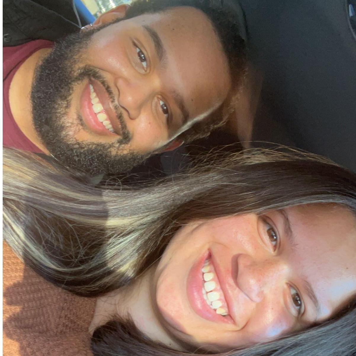 Our first picture together on our second date.
