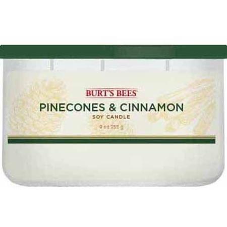 Burt's Bees Pinecone and Cinnamon Soy Candle 9 oz