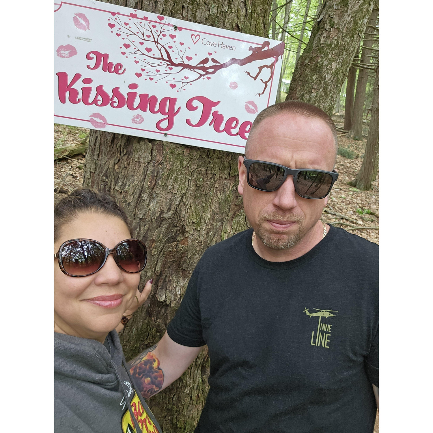 Hiking in the Poconos.
Taking in some Nature