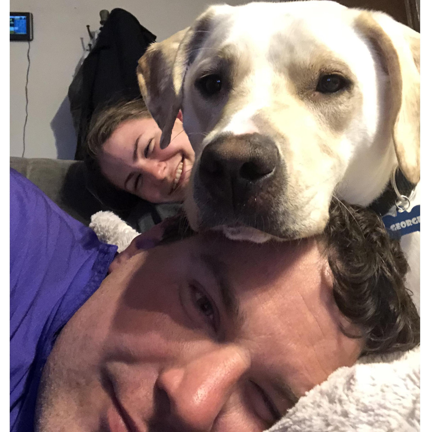Favorite George photobomb