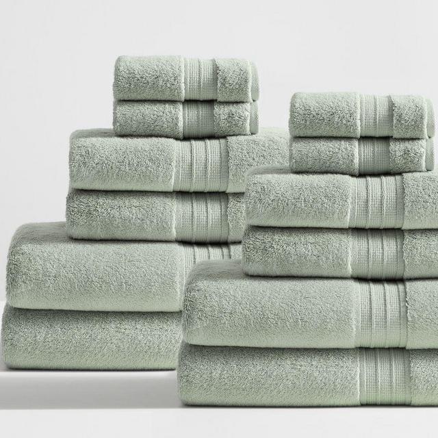Eucalyptus Hydrocotton Organic Bath/Hand/Washcloth, Set of 12