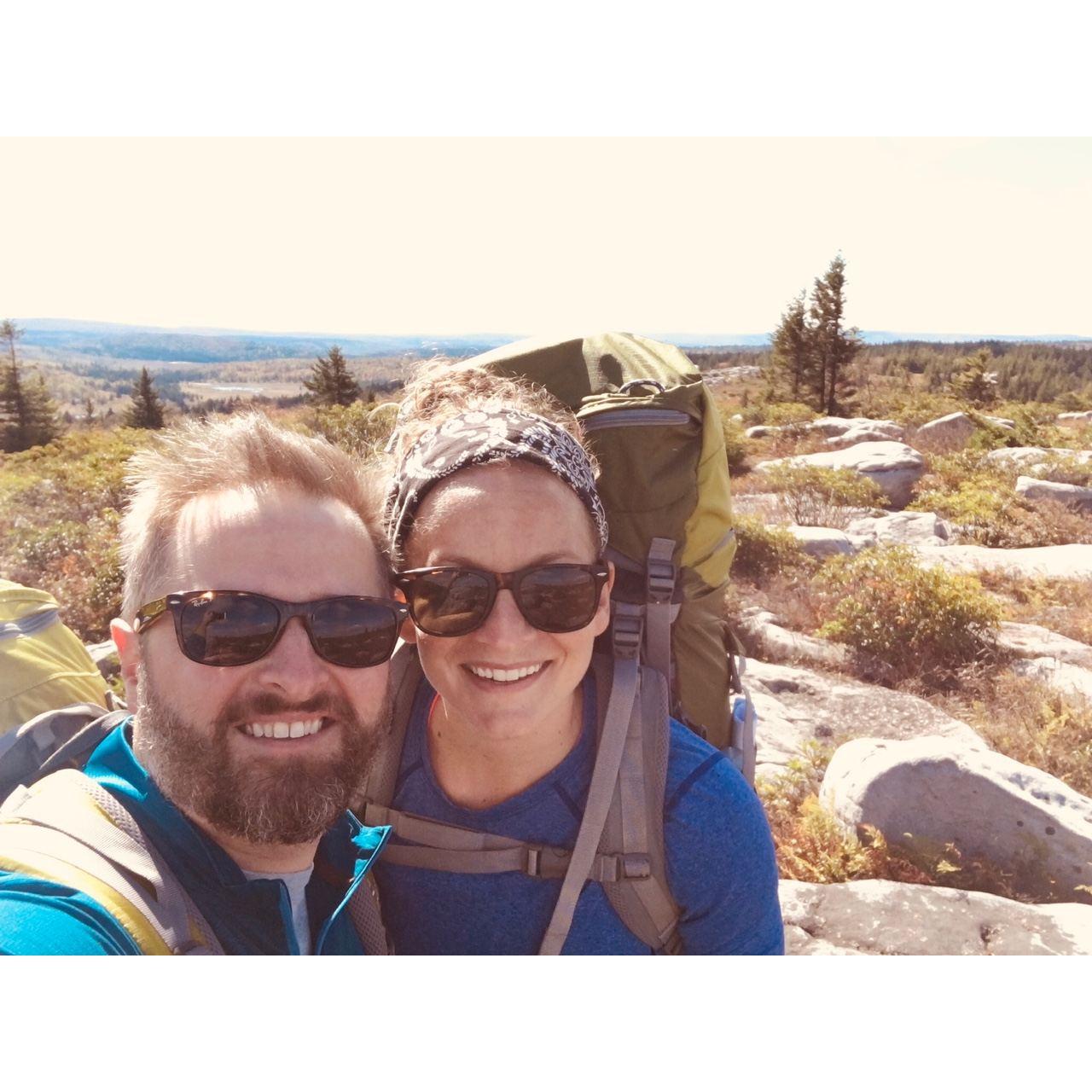 Hiking in Dolly Sods