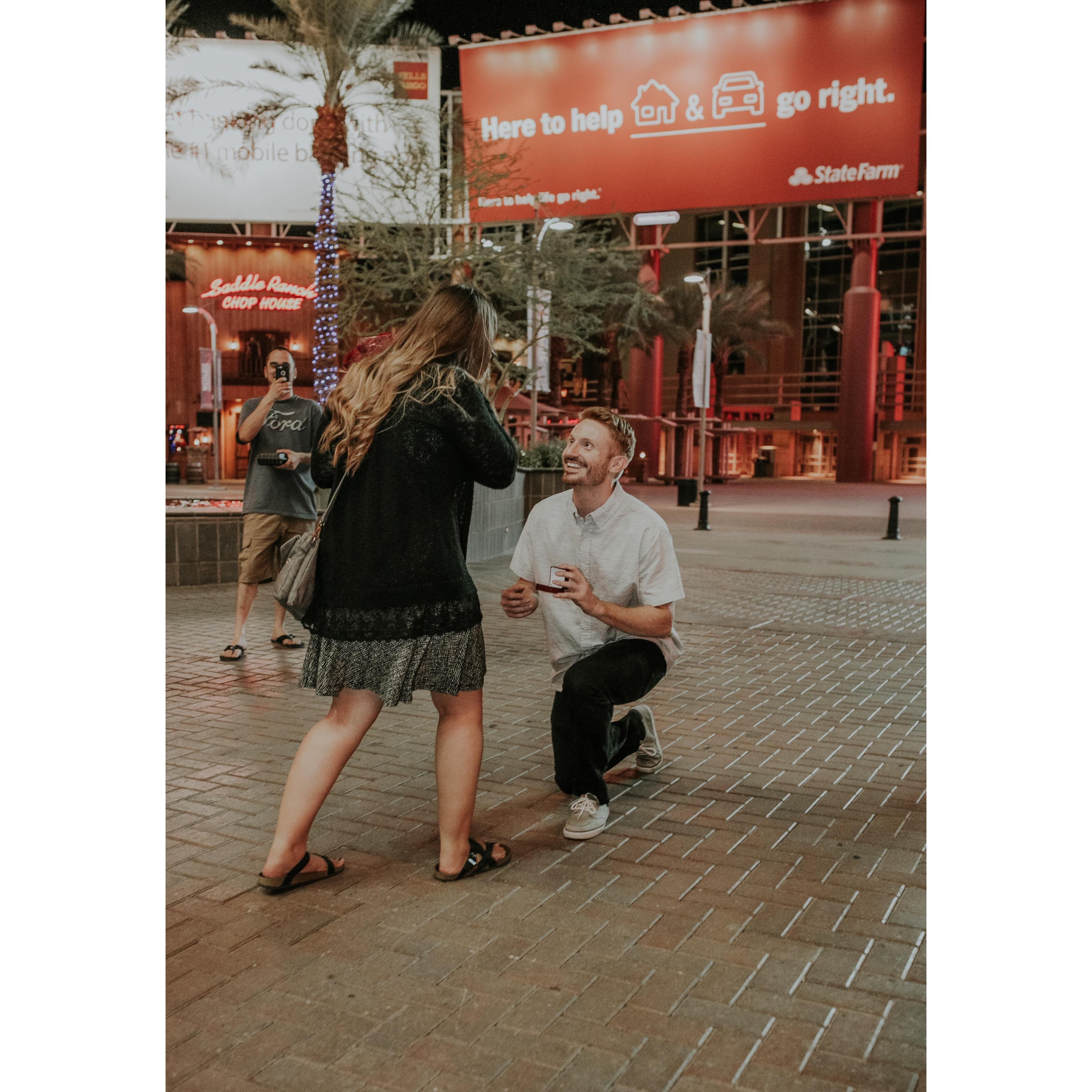 Proposal at Westgate