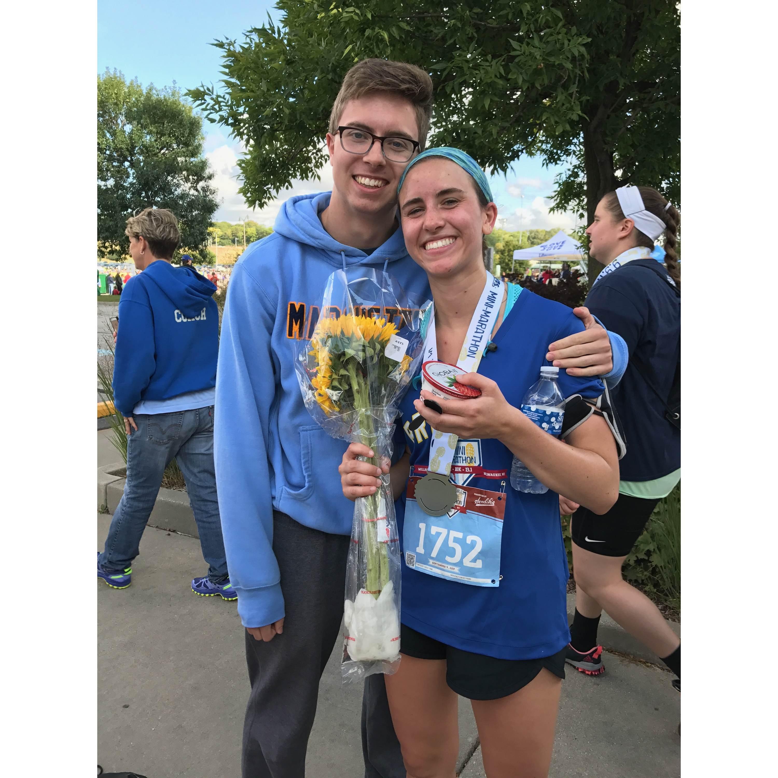 Maggie's 1/2 marathon