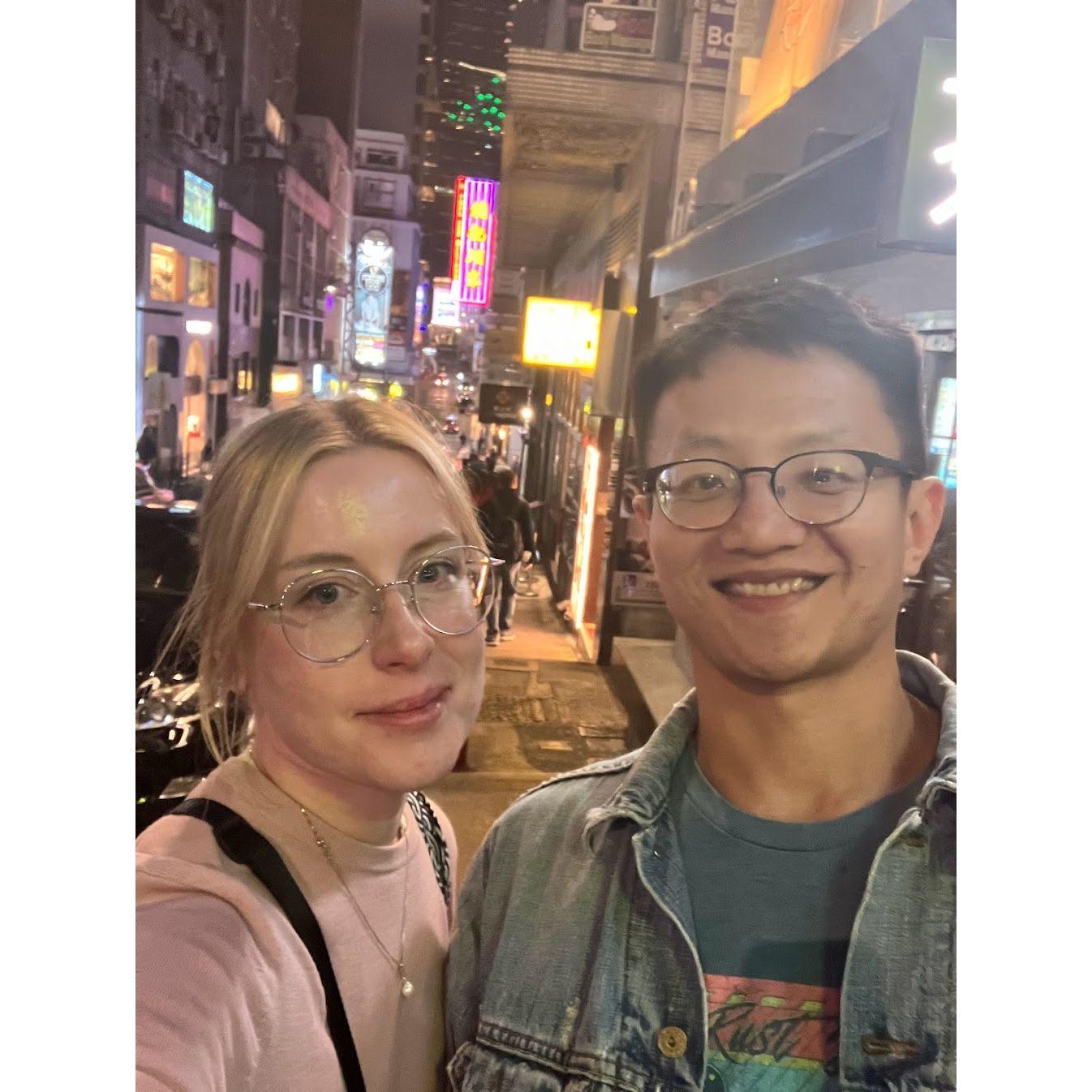 Our stop in Hong Kong before seeing family