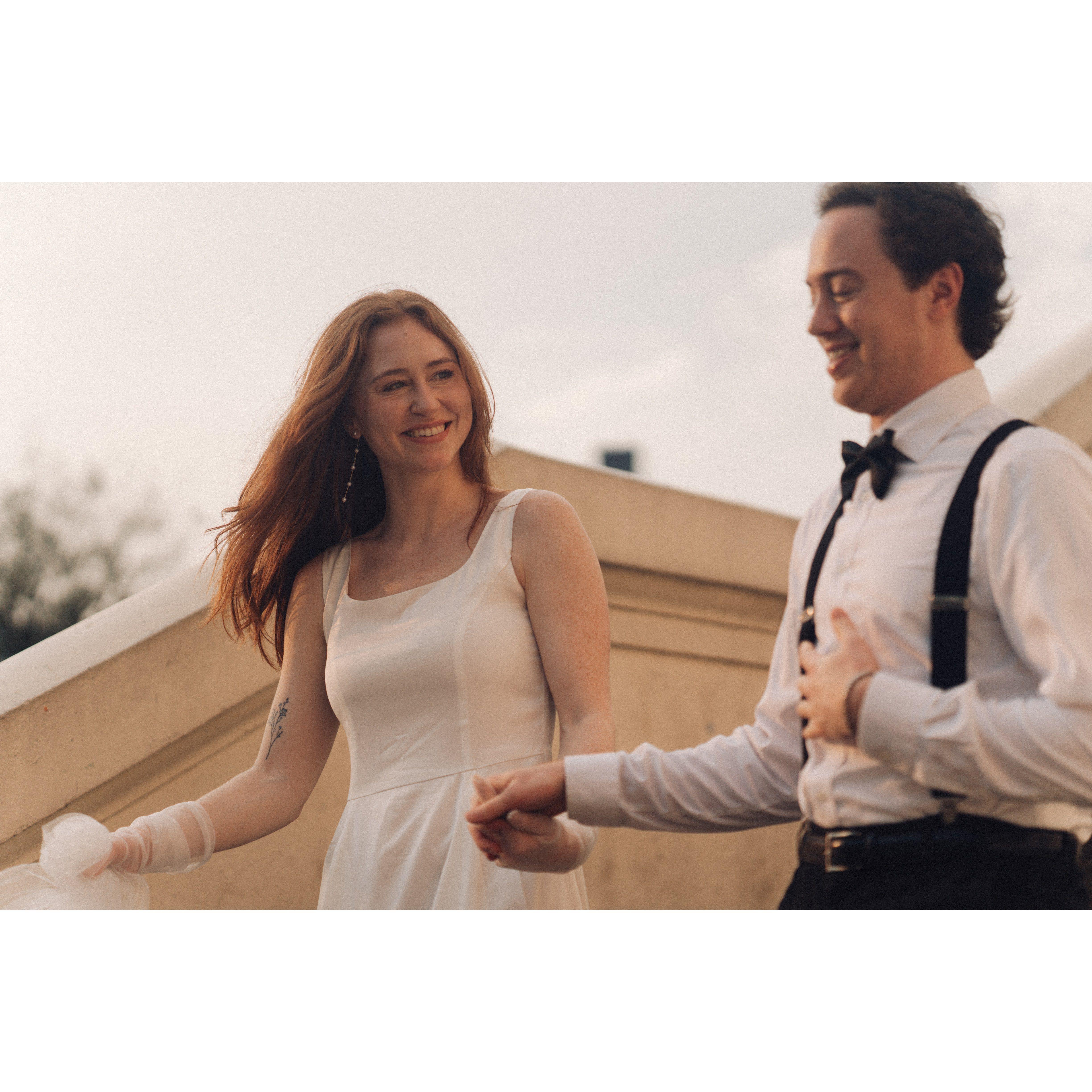 our engagement photos in Bangkok :)