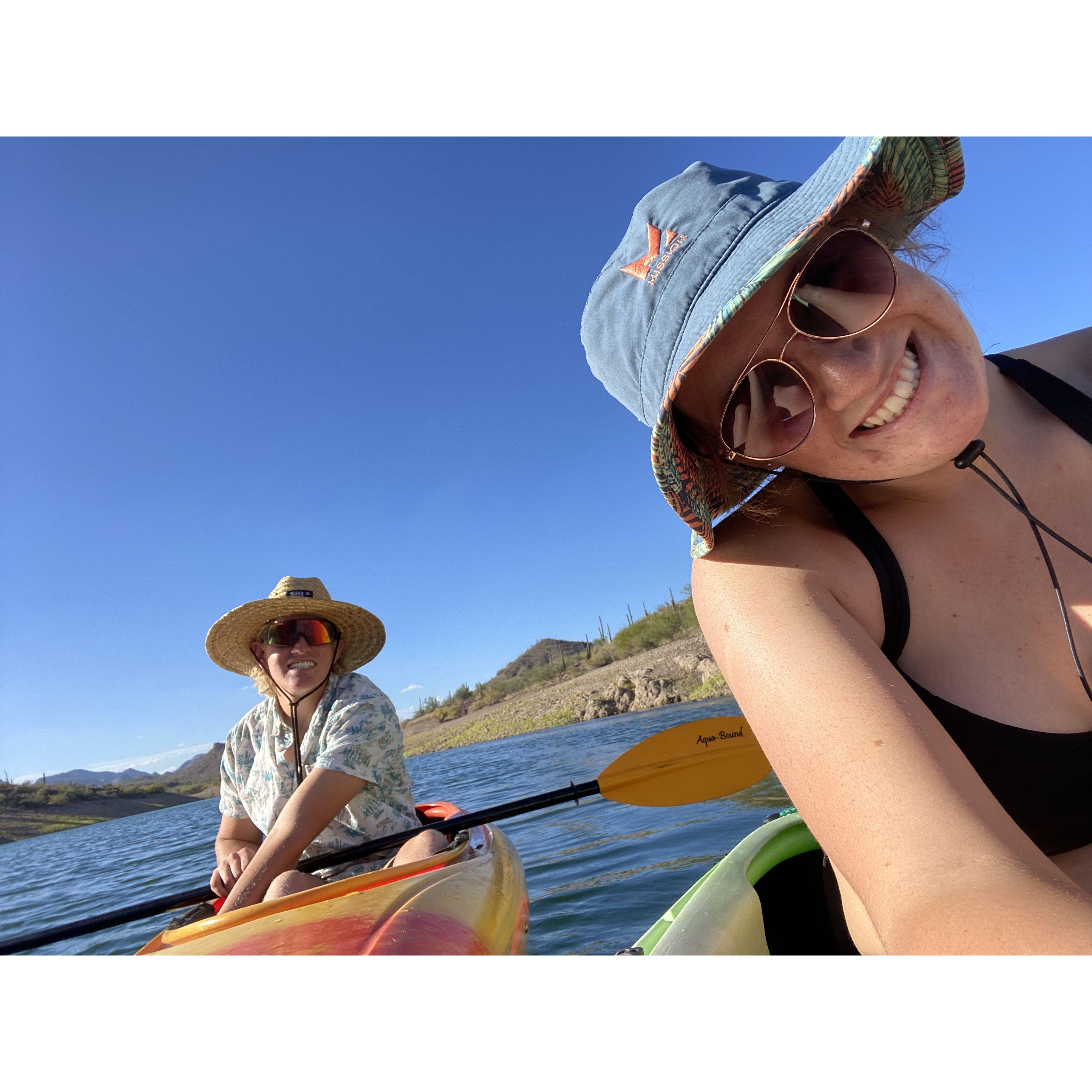 Kayaking in AZ