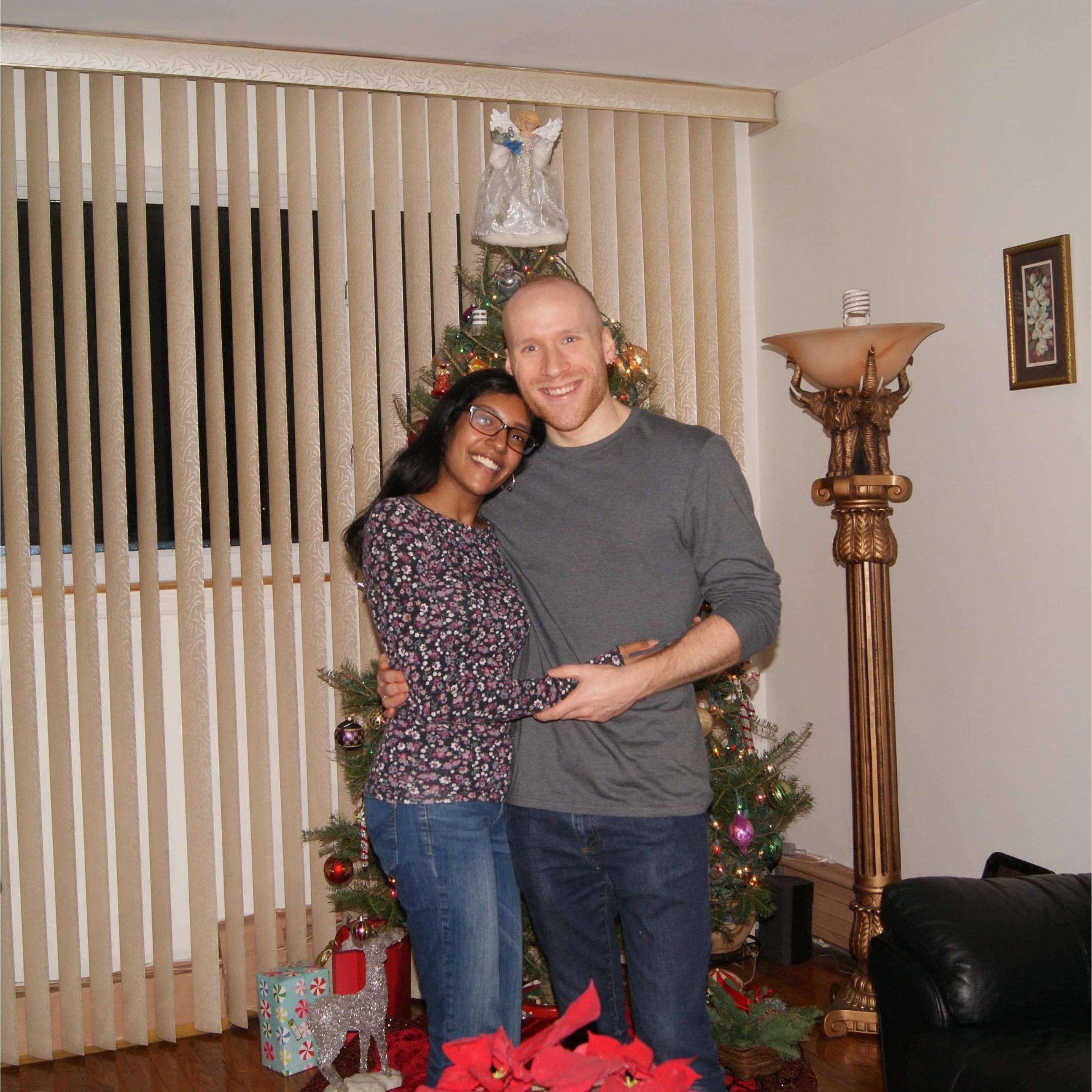 Christmas 2020 - feeling smiley after a shot of El Dorado