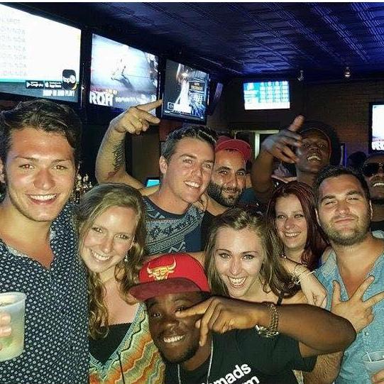 The first night we officially hung out