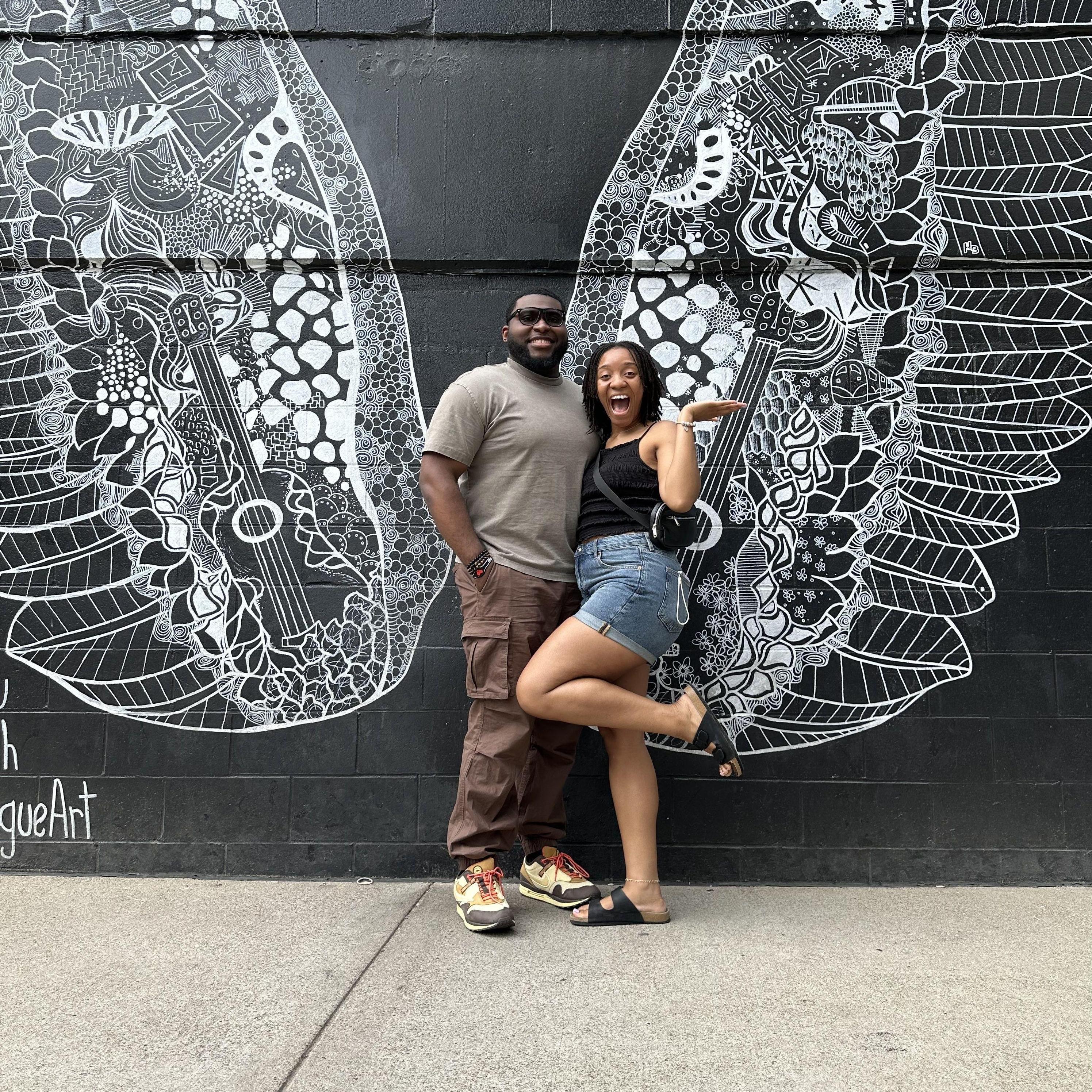 Spent our first one year of dating anniversary in Nashville