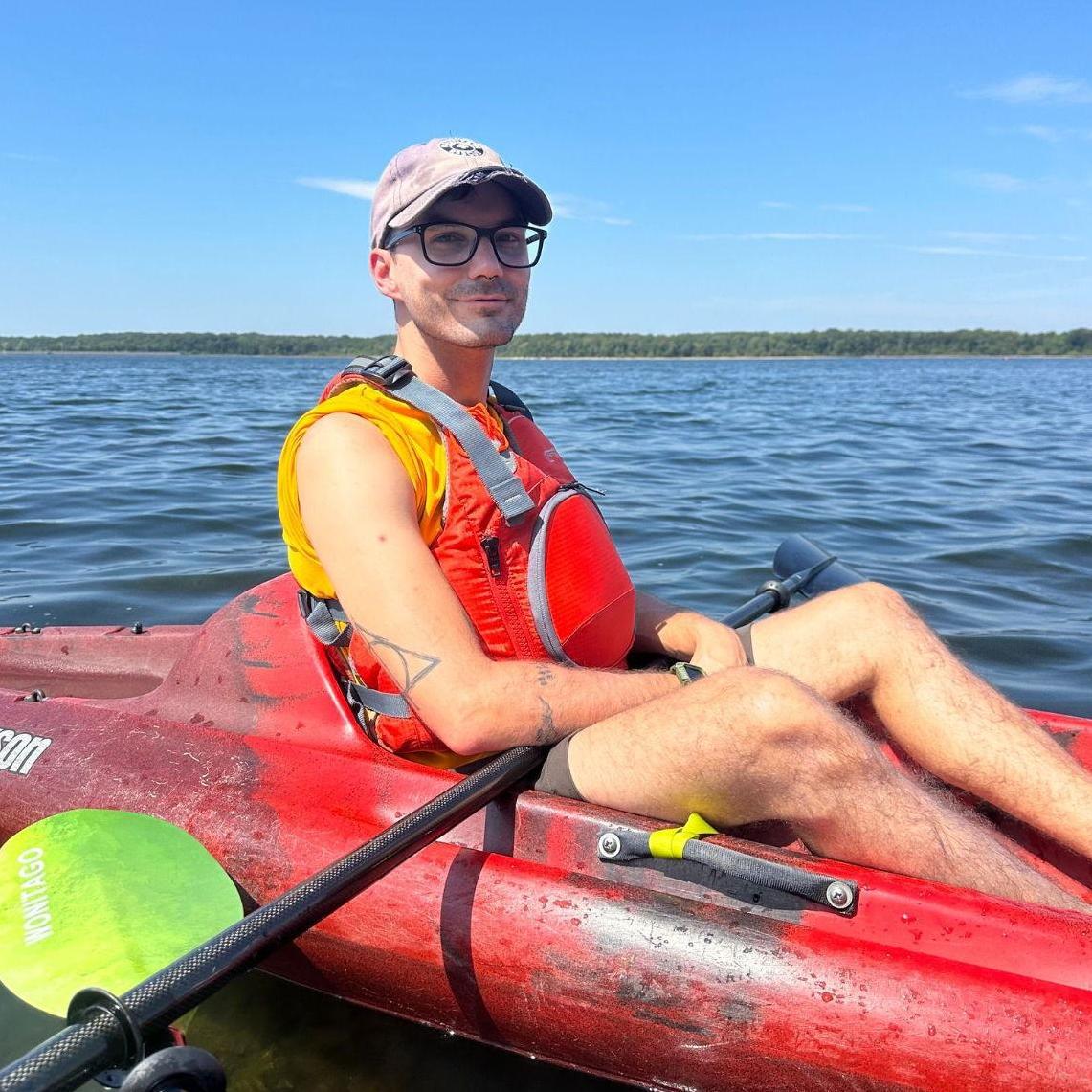 2024 was the year we both brought kayaks & ventured out on a few different lakes!