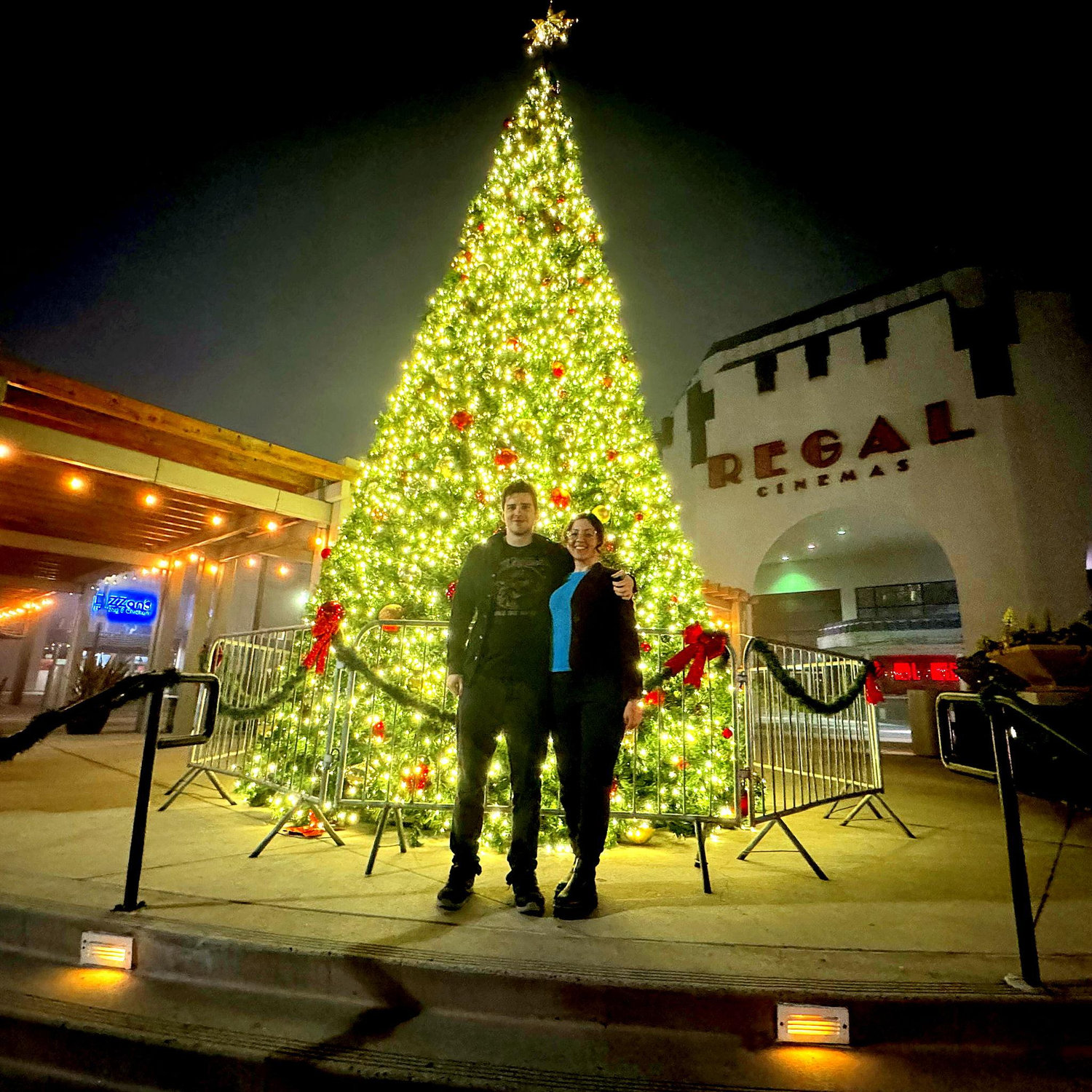 At Regal Cinema Plaza.
Photograph courtesy of our good friends James & Emily Talley
Oceanside, CA December 16th, 2025