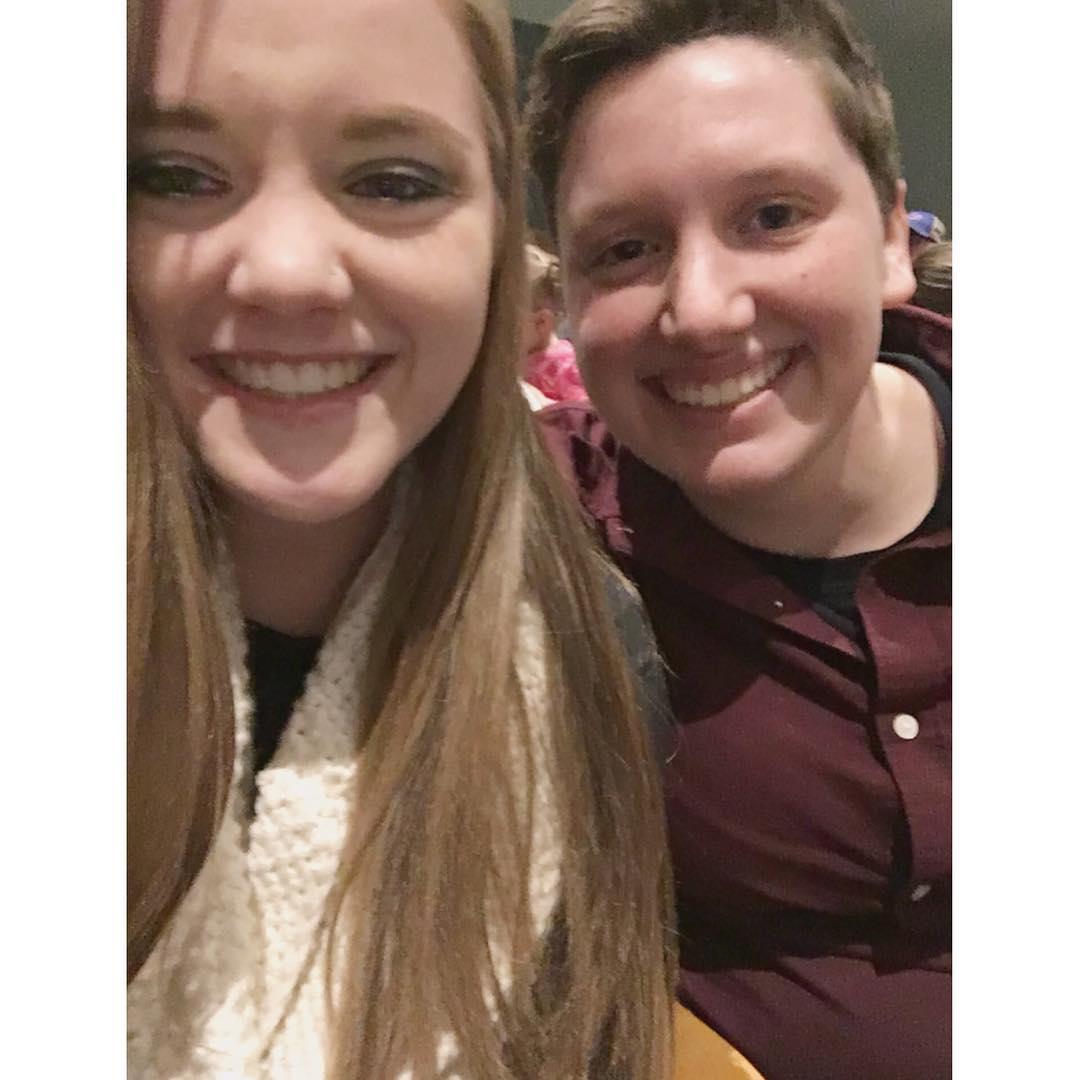Our first official date as girlfriends!
