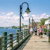 Wilmington Riverwalk, Battleship Eastside Site.