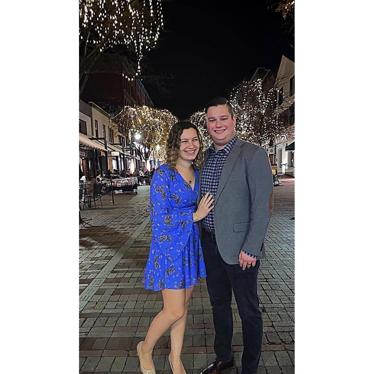 Burlington, VT, 2 year anniversary on church street