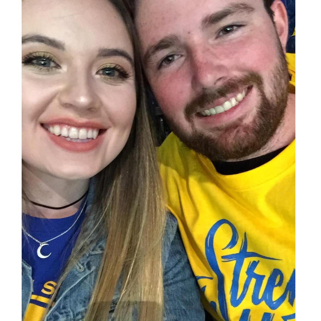 Golden State Warriors NBA playoff game 2018.