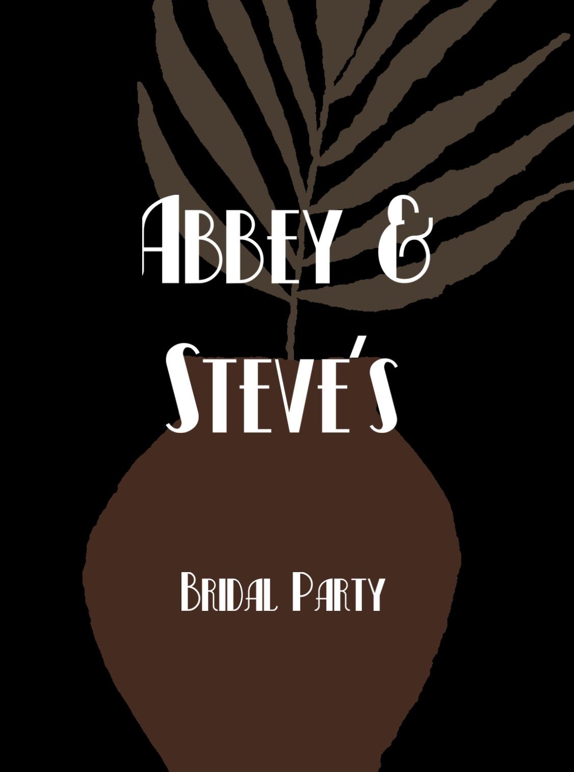 The Wedding Website of Abbey Nelson and Steve Larson
