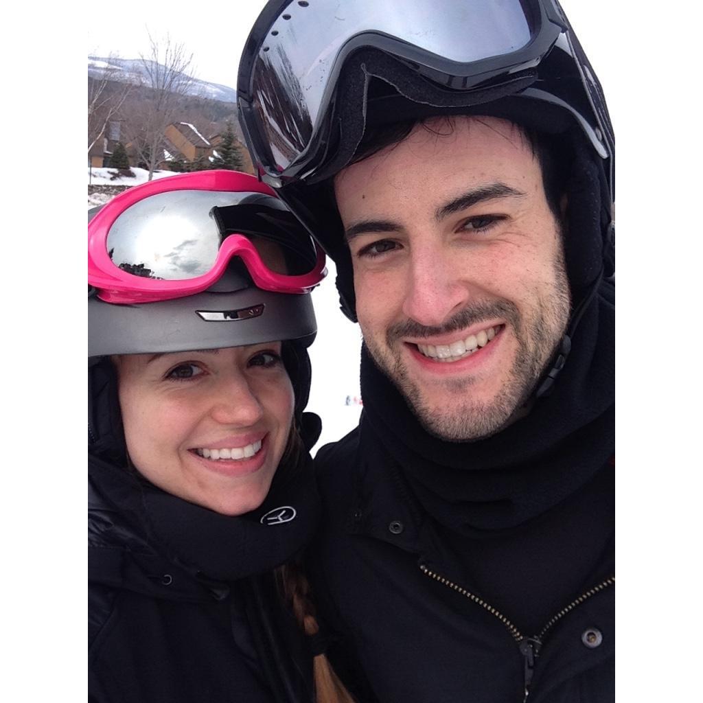Our first snowboarding and skiing adventure right here in upstate NY.