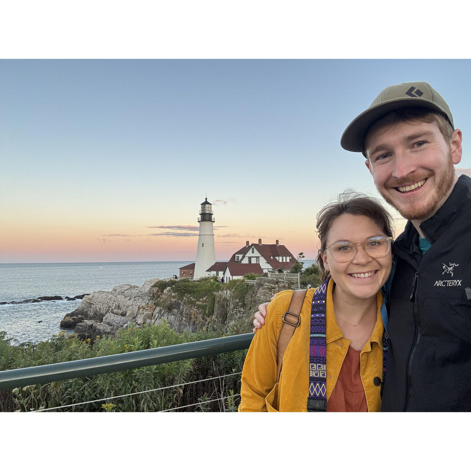 Sunset at Portland Head Light