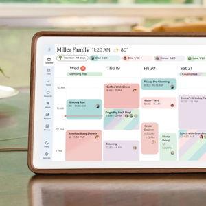 The Skylight Calendar 2 (Wood/Walnut) with Plus Plan | Skylight