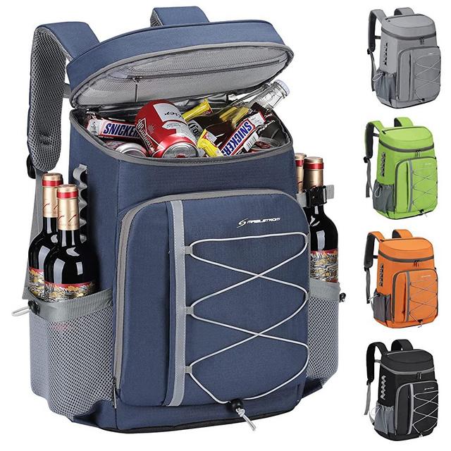 Maelstrom Cooler Backpack,Insulated Soft Cooler Bag,35 Can Backpack Cooler Leakproof,Beach Cooler Camping Cooler,Ice Chest Backpack,Travel Cooler for Grocery Shopping,Kayaking,Fishing,Hiking