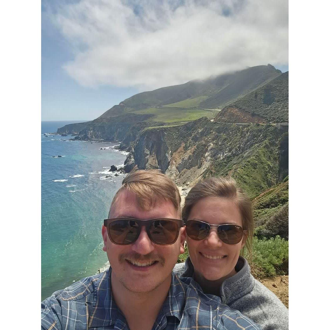 Our first trip together! We visited some of Caitlin's family in San Francisco.