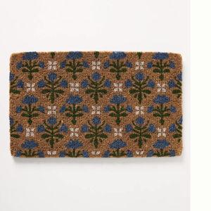 Laura Block Printed Coir Doormat