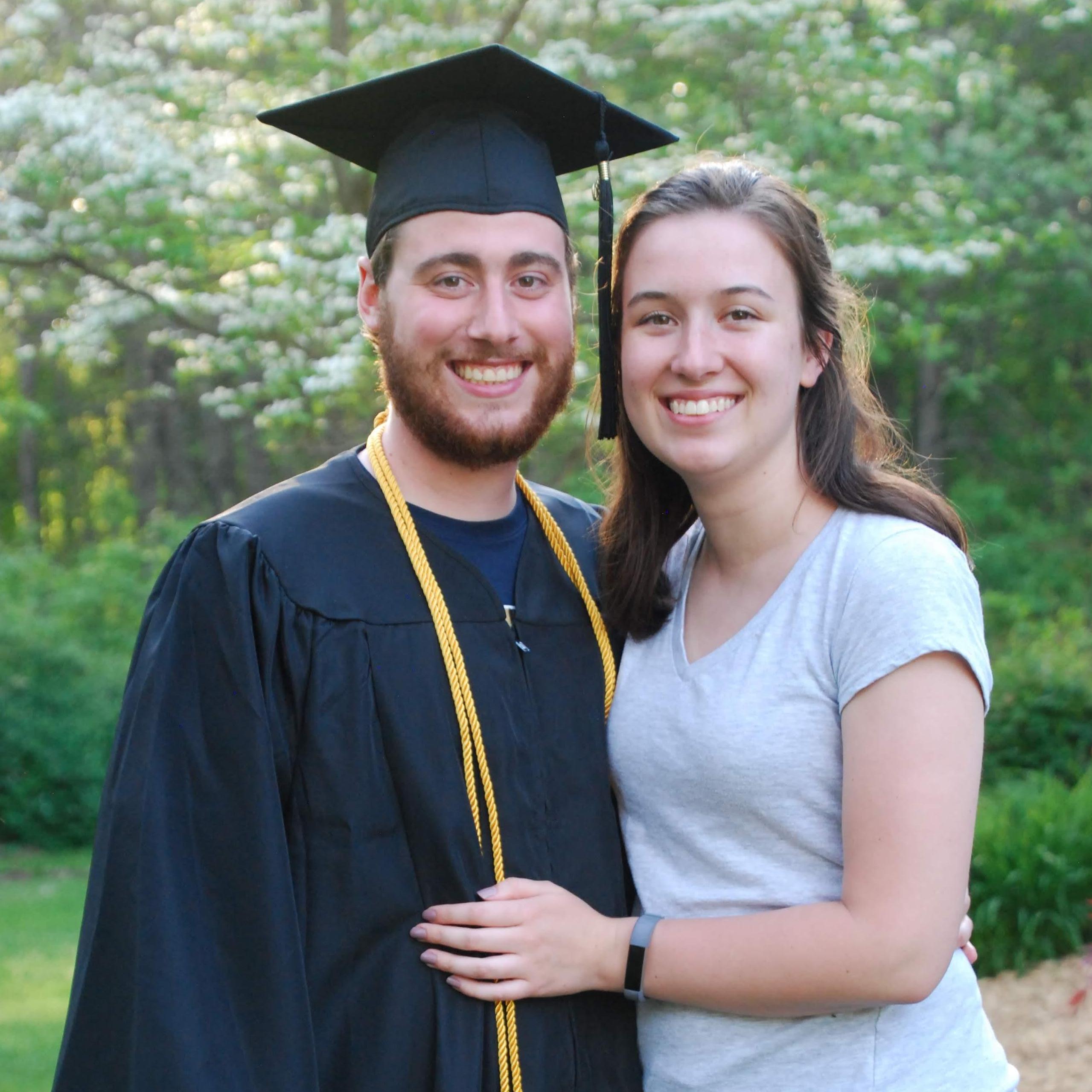 Ben graduated from Cornerstone! (May 2020)