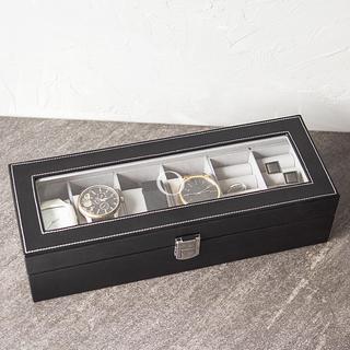 Personalized Black Watch & Jewelry Case