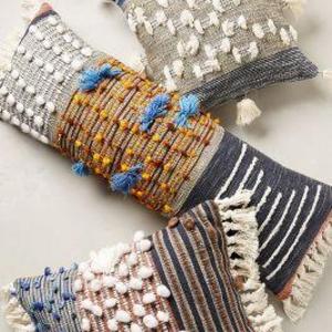Collaged Majida Pillow