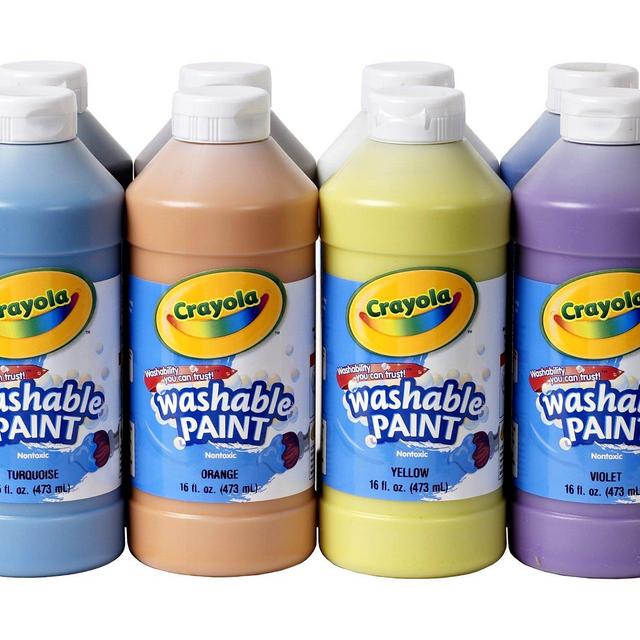 Crayola Assorted Paint Washable Paint Bottle