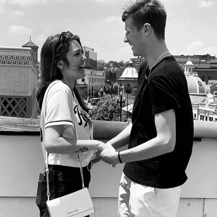 Our first picture together.
