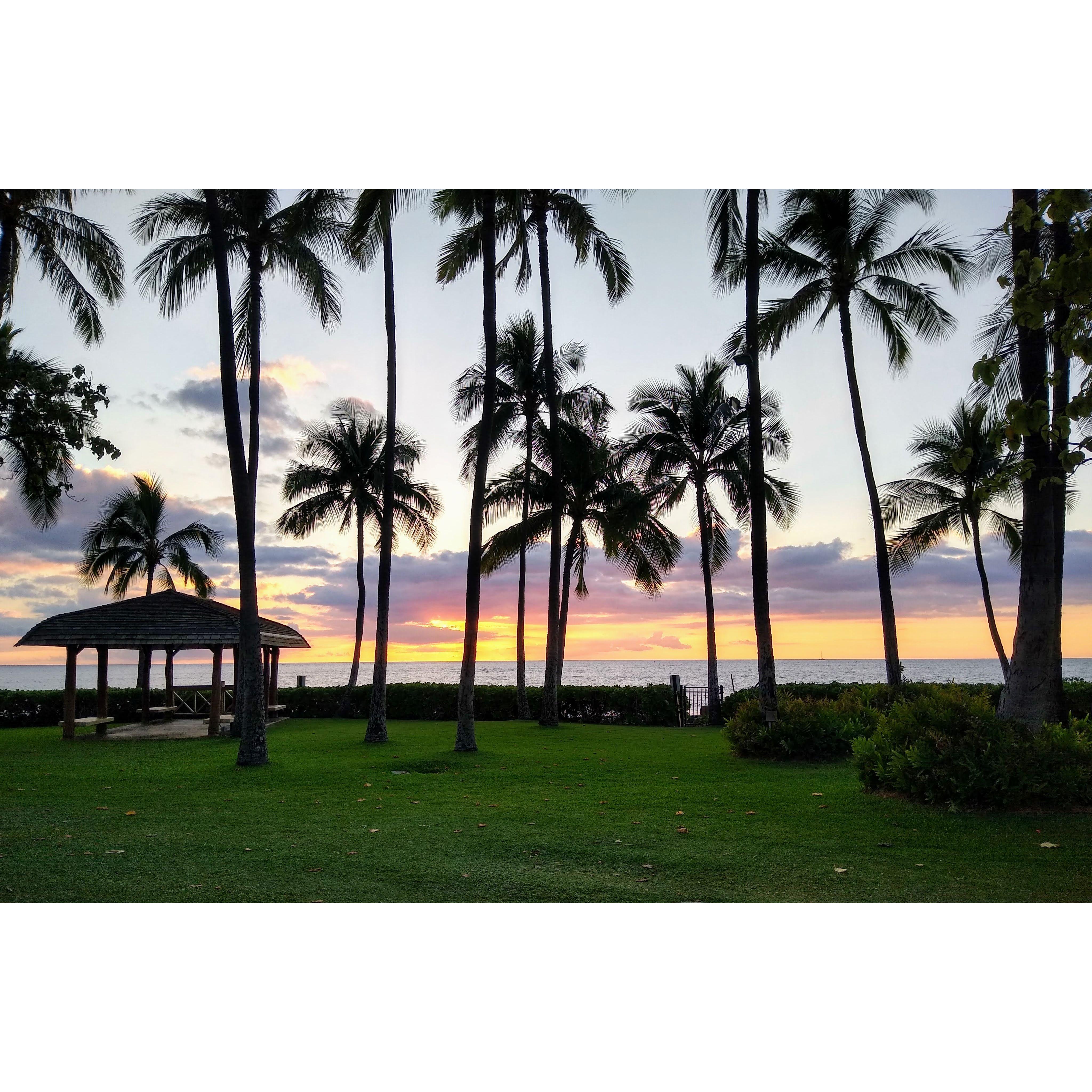 Where we rode around in golf carts and got to know each other.