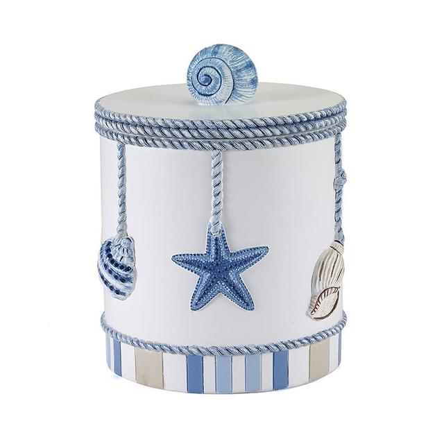Avanti Linens Island View Collection, Covered Jar, Multicolor