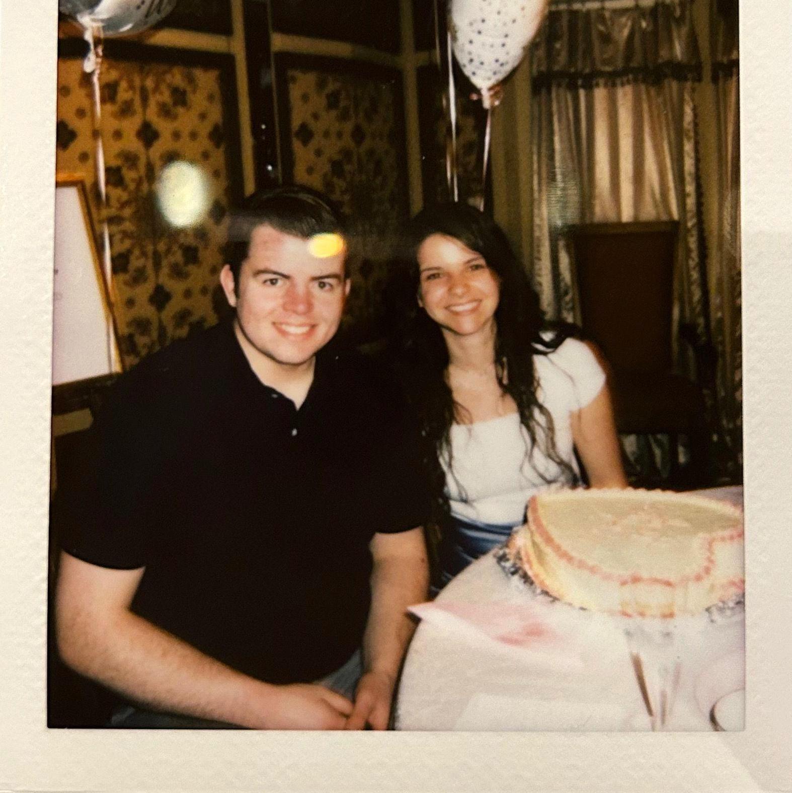 Polaroid from engagement party. 3/18/24